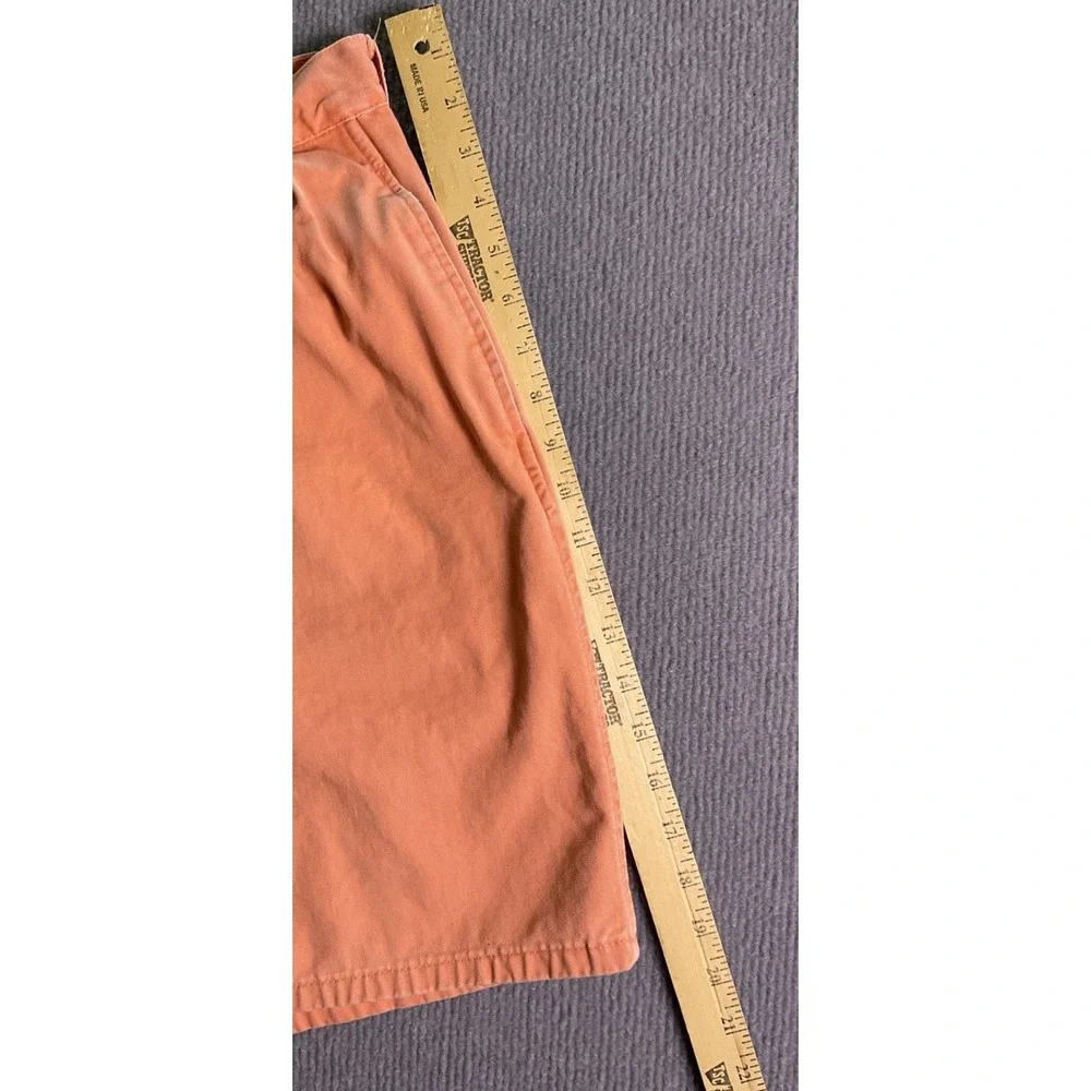 Vintage 90s Made In USA Polo Ralph Lauren Salmon Pleated Tyler Shorts Size 34